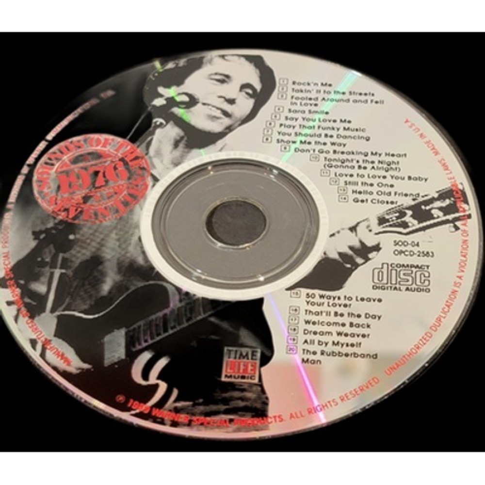 Sounds of the Seventies 1976 CD Time Life Music Compilation Classic Rock Pop